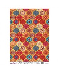 DESENLİ ALTIN VARAK PİRİNÇ DEKOPAJ 30*42 CM MODEL 018