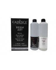 CADENCE RESİN ART ŞEFFAF EPOKSİ 750ML TAKIM