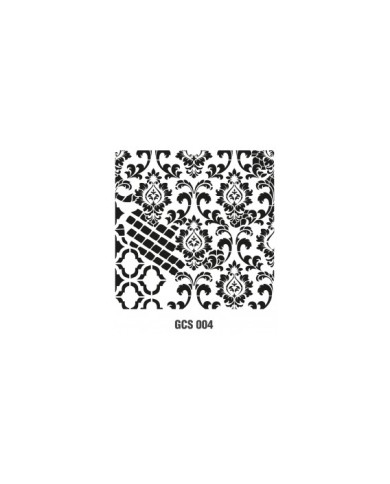 GRUNGE STENCIL 45*45 CM GCS 004