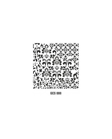 GRUNGE STENCIL 45*45 CM GCS 008