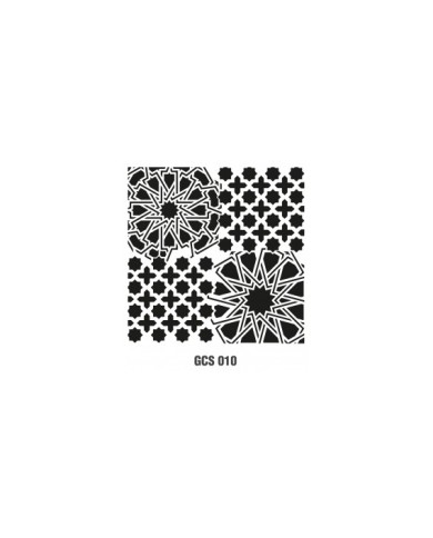 GRUNGE STENCIL 45*45 CM GCS 010
