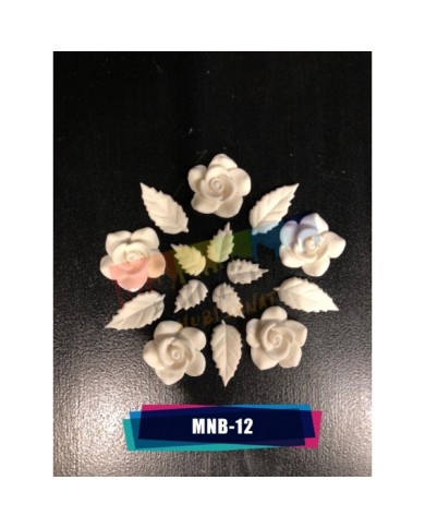 Polyester Minyatür Küçük gül  MNB-12