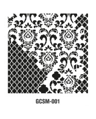 GRUNGE STENCIL MİNİ GCSM-001 25X25