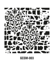 GRUNGE STENCIL MİNİ GCSM-003 25X25