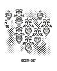 GRUNGE STENCIL MİNİ GCSM-007 25X25