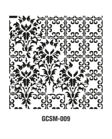 GRUNGE STENCIL MİNİ GCSM-009 25X25