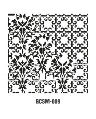 GRUNGE STENCIL MİNİ GCSM-009 25X25