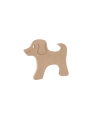 F59 Ahşap Köpek Biblo