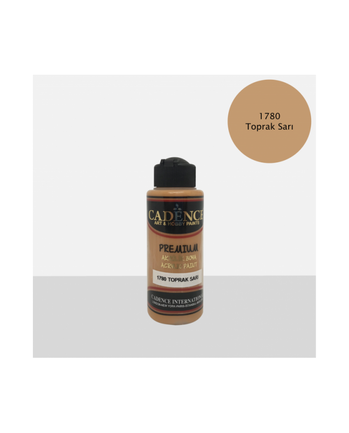 PREMİUM AKRİLİK BOYA TOPRAK SARI 70 ML. - 1780