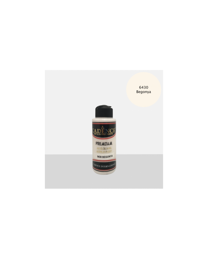 PREMİUM AKRİLİK BOYA BEGONYA 70 ML. - 6430