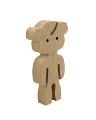 F86 Ahşap Kız Çocuğu Figürü