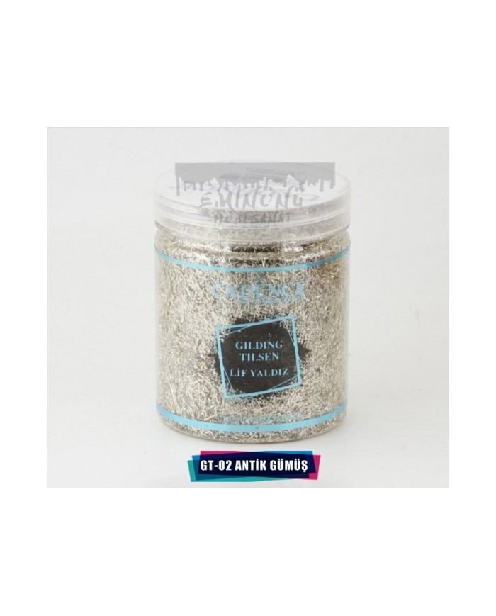 LİF VARAK GT-02 ANTİK GÜMÜŞ ( GILDING TILSEN )
