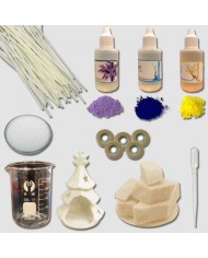 EHS | SOYA WAX MUM YAPIM SETİ + SERAMİK MUMLUK