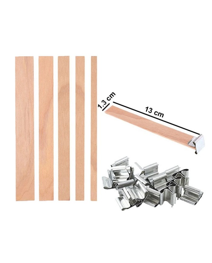 Ahşap Mum Fitili ( 5 Adet )