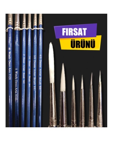 6'LI FIRÇA SETİ MODEL:4
