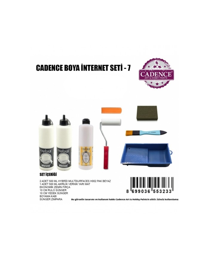 CADENCE MULTİSURFACE BOYA SET-7