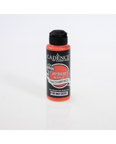 HYBRİT (MULTİ SURFACE) BOYA NAR ÇİÇEĞİ 120 ML - H-105