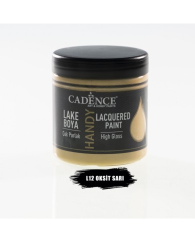Cadence Handy Lake Boya L12 Oksit Sarı (250ml)