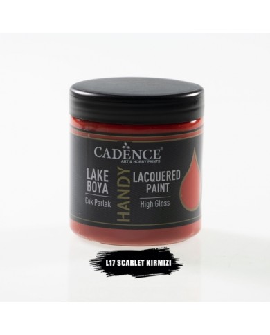 Cadence Handy Lake Boya L17 Scarlet Kırmızı (250ml)