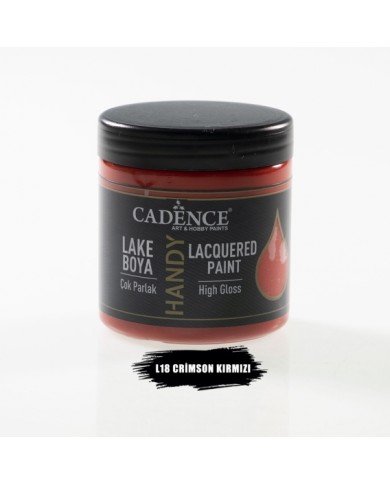 Cadence Handy Lake Boya L18 Crimson Kırmızı (250ml)