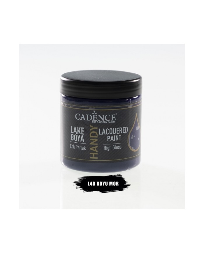 Cadence Handy Lake Boya L40 Koyu Mor (250ml)
