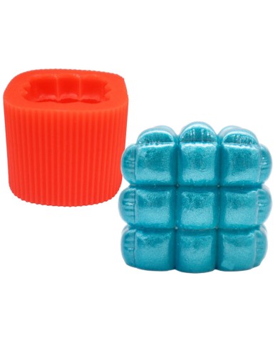 Yastık Bubble Silikon Mum Kalıbı M-78