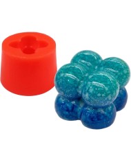 Küçük Bubble Silikon Mum Kalıbı M-66