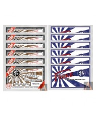 TOZ KUMAŞ BOYASI SET (6 KAHVE+ 6 FİSKE)