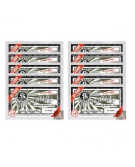 TOZ KUMAŞ BOYASI HAKİ 10 'LU SET