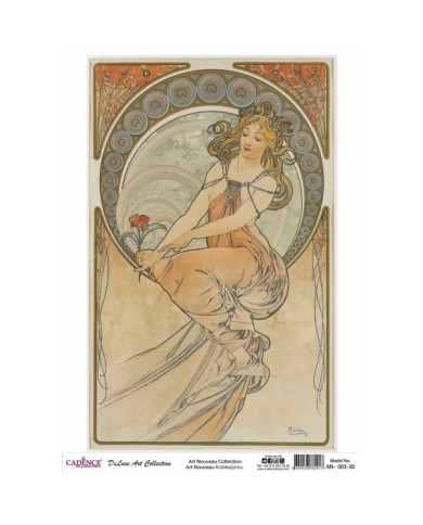 ART NOUVEAU KOLEKSİYONU AN-03 30X42CM