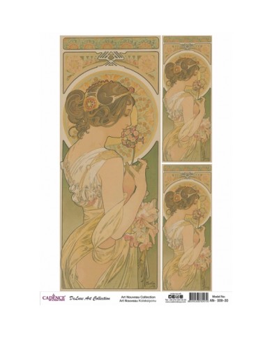 ART NOUVEAU KOLEKSİYONU AN-09 30X42CM