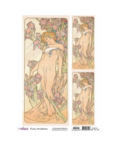 ART NOUVEAU KOLEKSİYONU AN-11 30X42CM