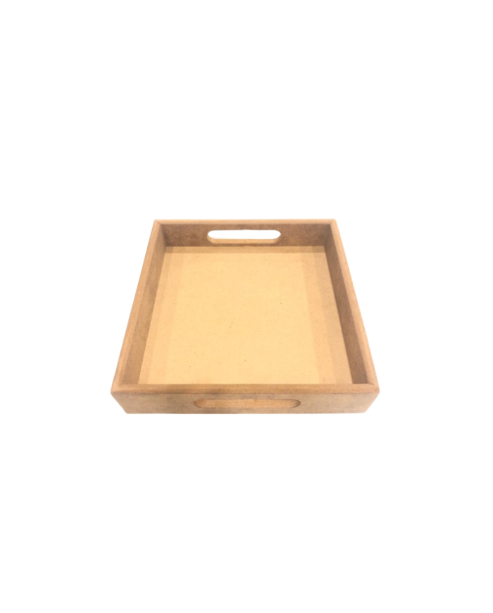 AHŞAP 20X20 KARE TEPSİ