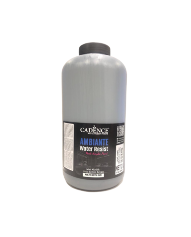 AW021 KOYU GRİ AMBİANTE ISLAK ZEMİN BOYASI 2 LİTRE + KATALİZÖR 80GR