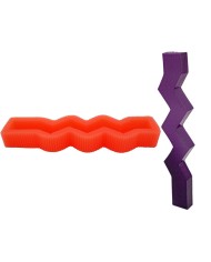 Zikzak Dalga Silikon Mum Kalıbı M-168