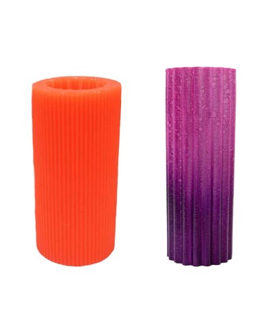 Tırtıklı Silikon Mum Kalıbı M-29