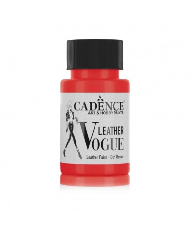 LEATHER VOGUE DERİ BOYASI LV-04 KIRMIZI 50 ML