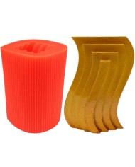 S Model Silikon Mum Kalıbı M-43