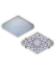 Baklava Model Tepsi Epoksi Reçine Kalıbı EPK-600