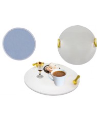 Yuvarlak Tepsi Epoksi Reçine Kalıbı EPK-512