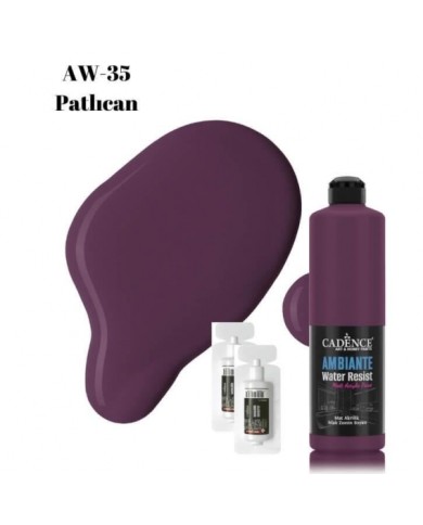 AW35 Patlıcan Ambiante Islak Zemin Boyası 500ML + Katalizör 20GR