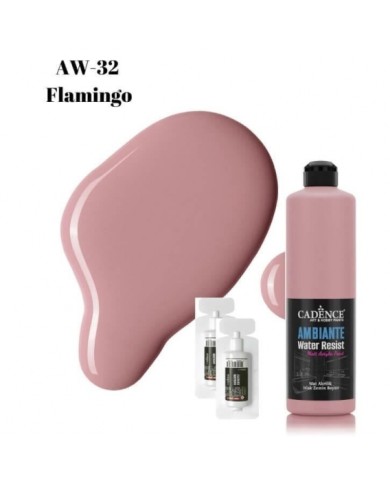 AW32 Flamingo Ambiante Islak Zemin Boyası 500ML + Katalizör 20GR