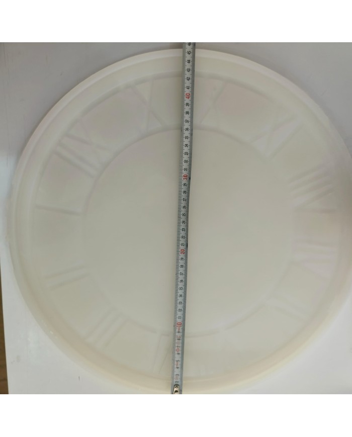 Roma Rakamlı Silikon Saat Kalıbı – 45 mm İç Çap | 46 mm Dış Çap