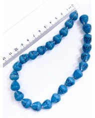 İpe Dizili Seramik Boncuk Mavi Tavşan 14mm