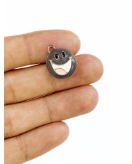 Açılır Kapanır Güleryüz Kolye Bileklik Ucu Charm 1 Adet