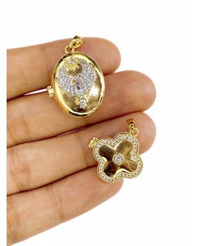 Açılır Kapanır Taşlı Kartal Kolye Bileklik Ucu Charm Altın 1 Adet