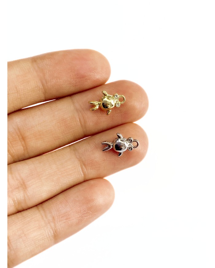 Taşlı Balık Kolye Bileklik Ucu Charm 1 Adet