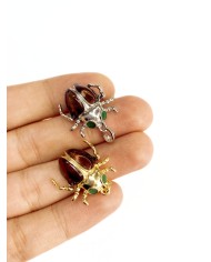 Böcek Kolye Bileklik Ucu Charm Gümüş 1 Adet