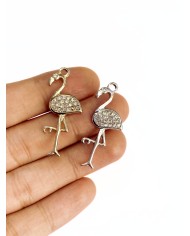 Flamingo Kolye Bileklik Ucu Charm Altın 1 Adet