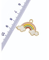 Gökkuşağı Kolye Bileklik Ucu Charm 1 Adet